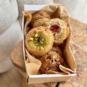 Boite de cookies artisanaux gourmands