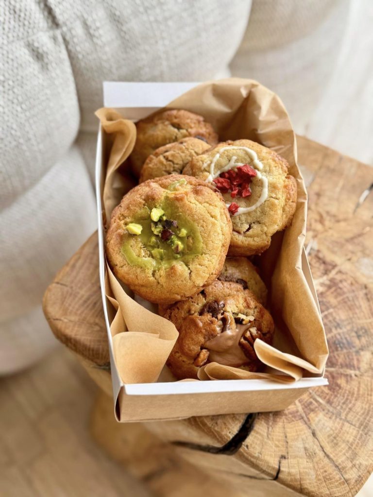 Boite de cookies artisanaux gourmands
