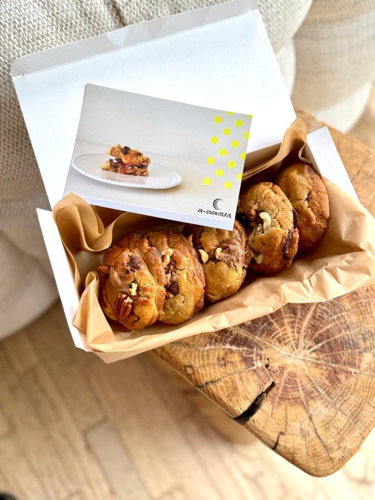 Box de cookies boîte de cookies artisanaux